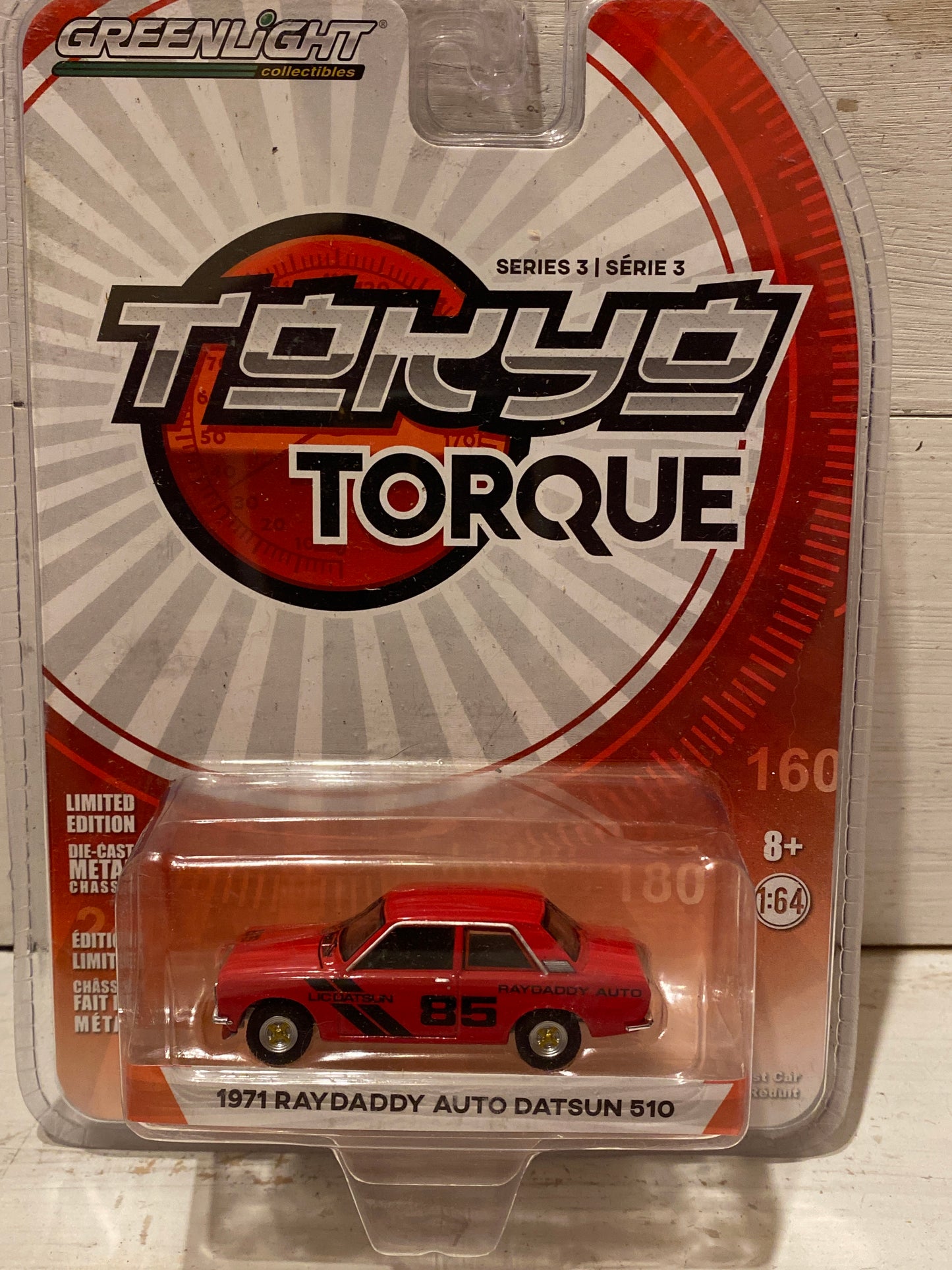 Greenlight Collectibles Tokyo Torque Series 3 - 1971 Raydaddy Auto Datsun 510