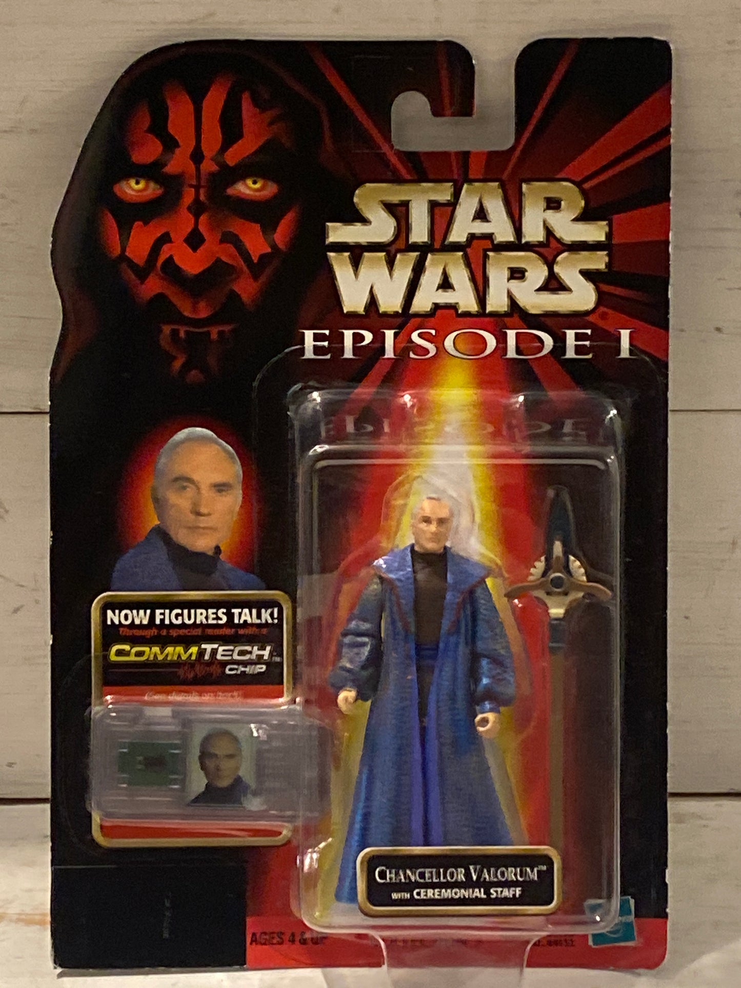 Star Wars Episode 1 - Chancellor Valorum with Ceremonial Staff