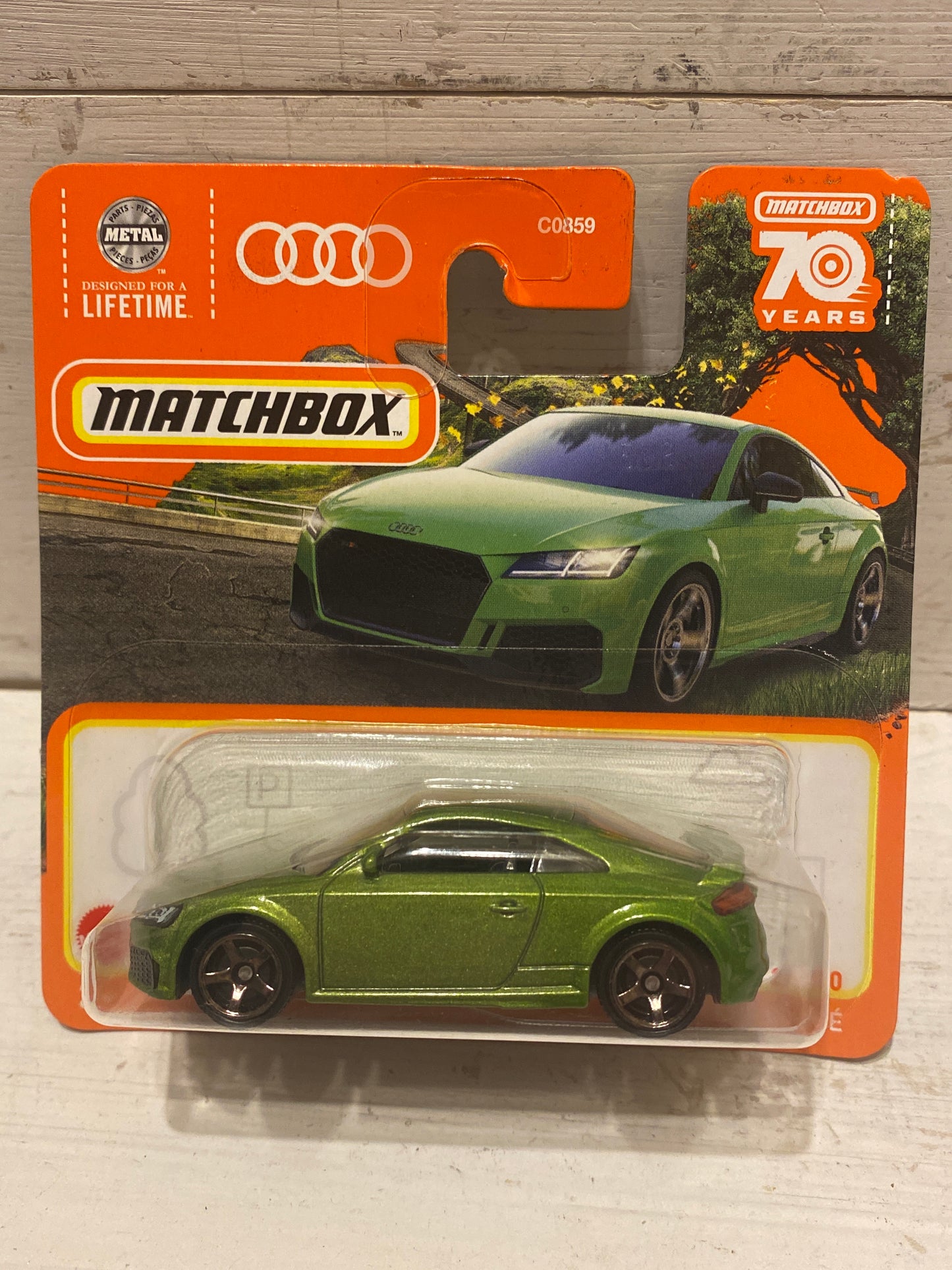 Matchbox Audi TT RS Coupe - Green