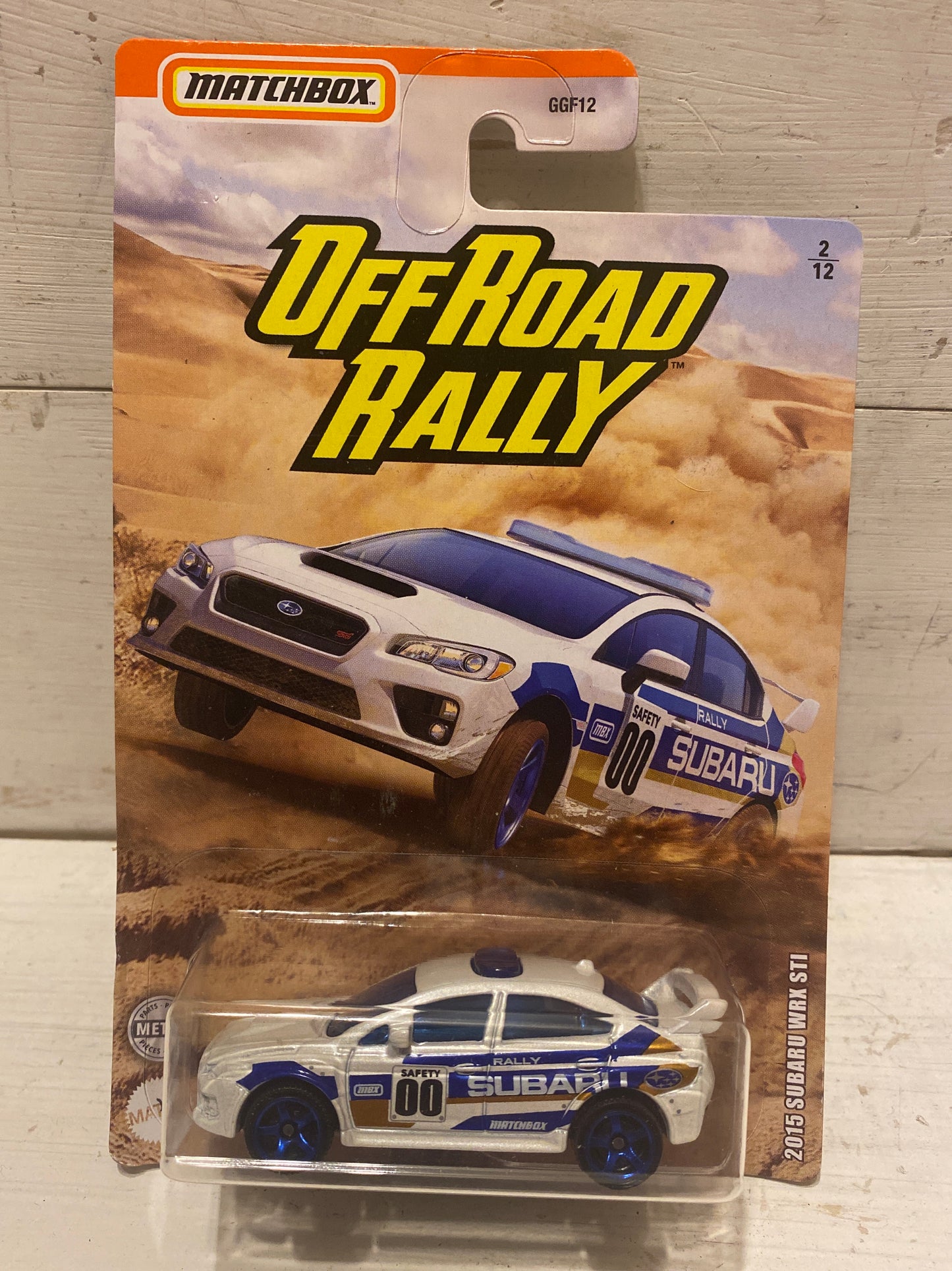 Matchbox Off Road Rally Series - Subaru WRX STI