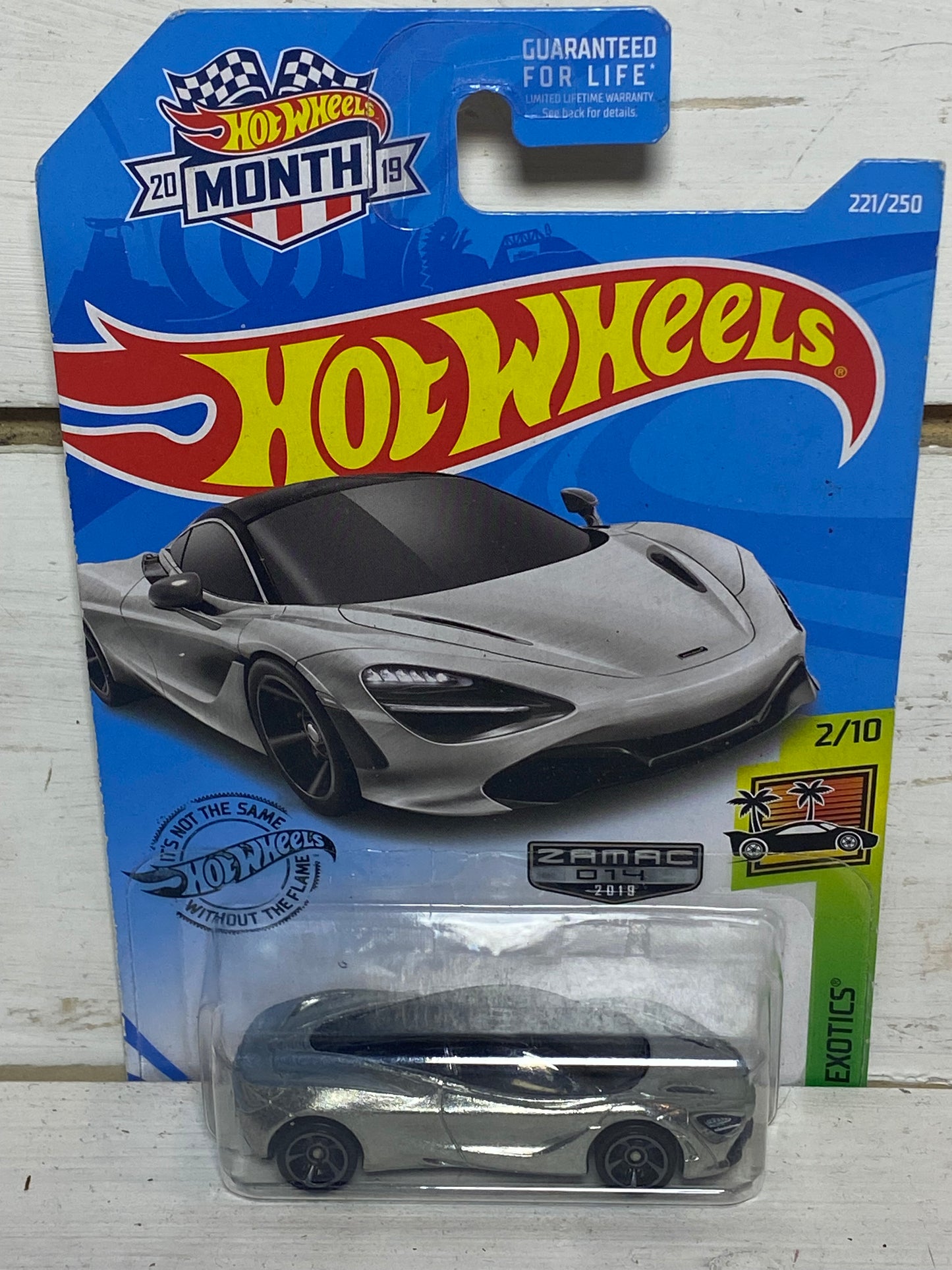Hot Wheels McLaren 720s - Walmart ZAMAC exclusive