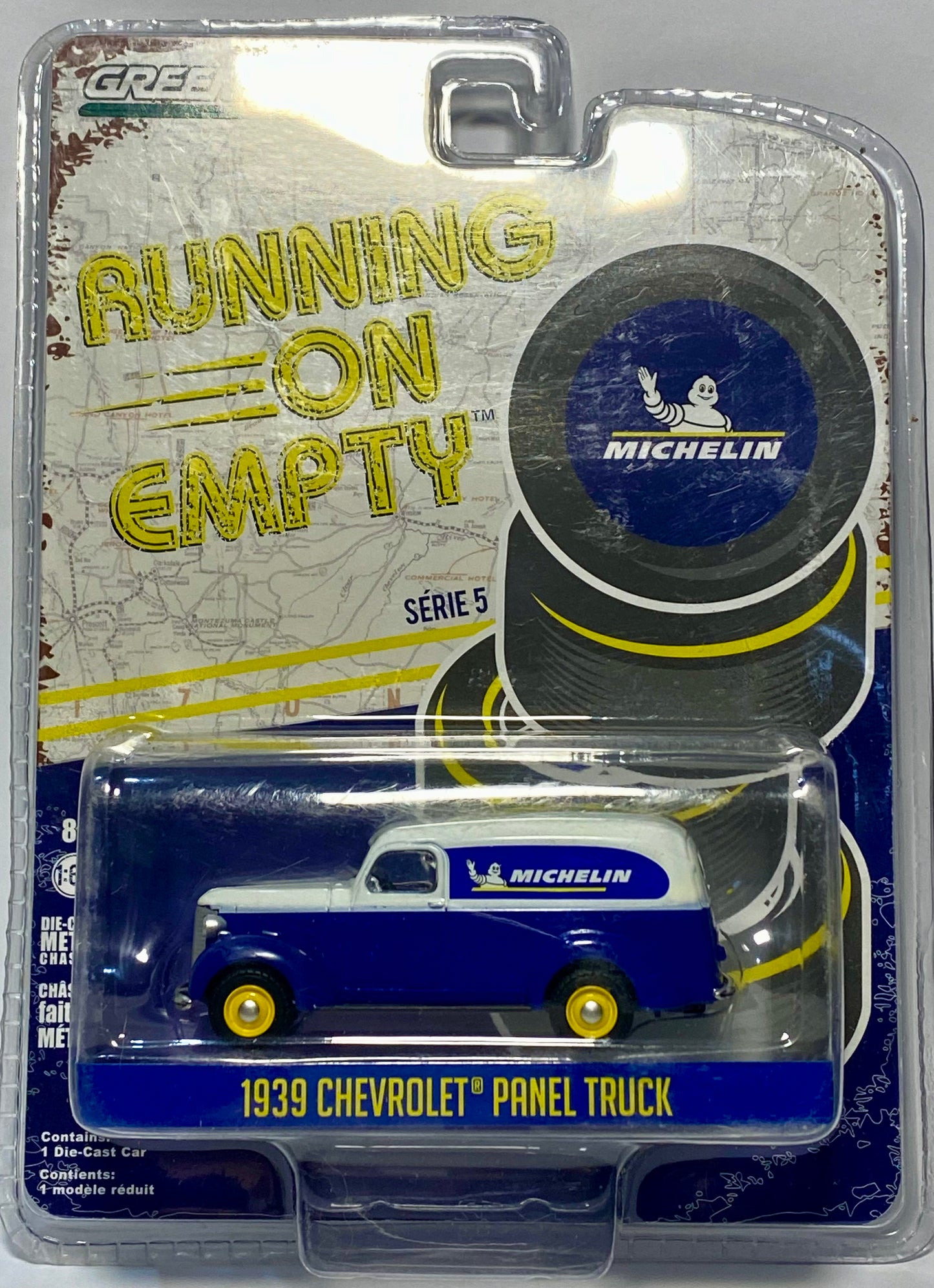 Greenlight Collectibles Running on Empty Series 5 - Michelin 1939 Chevrolet Panel Truck