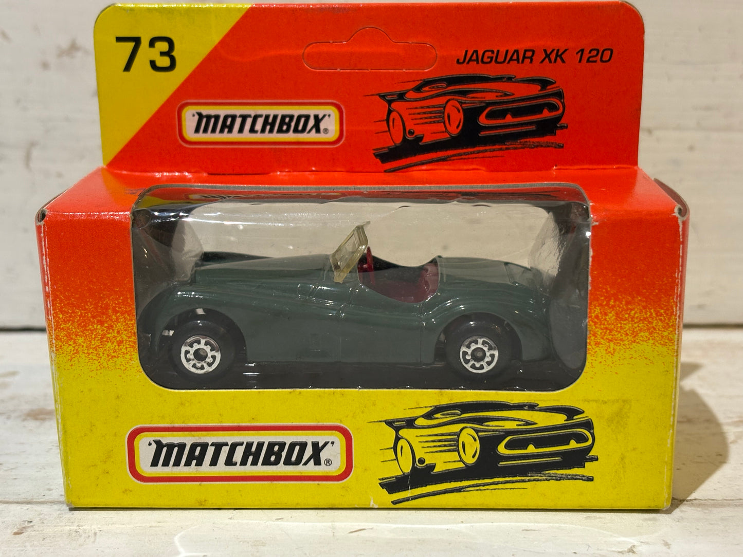 Matchbox - Jaguar XK 120 in rarer Australian issue box