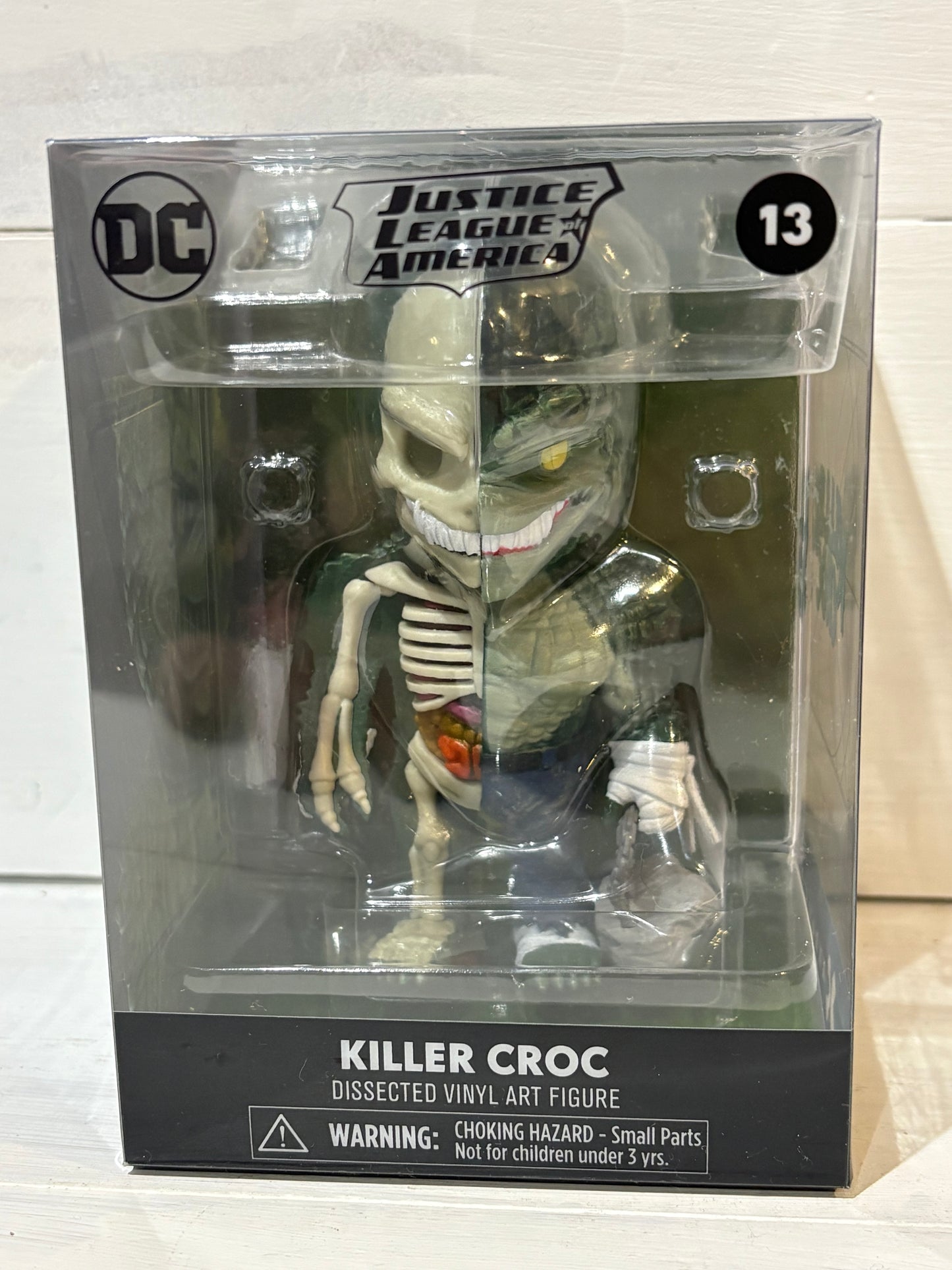 Mighty Jaxx - XXRay DC Comics - Killer Croc. Designed by Jason Freeny