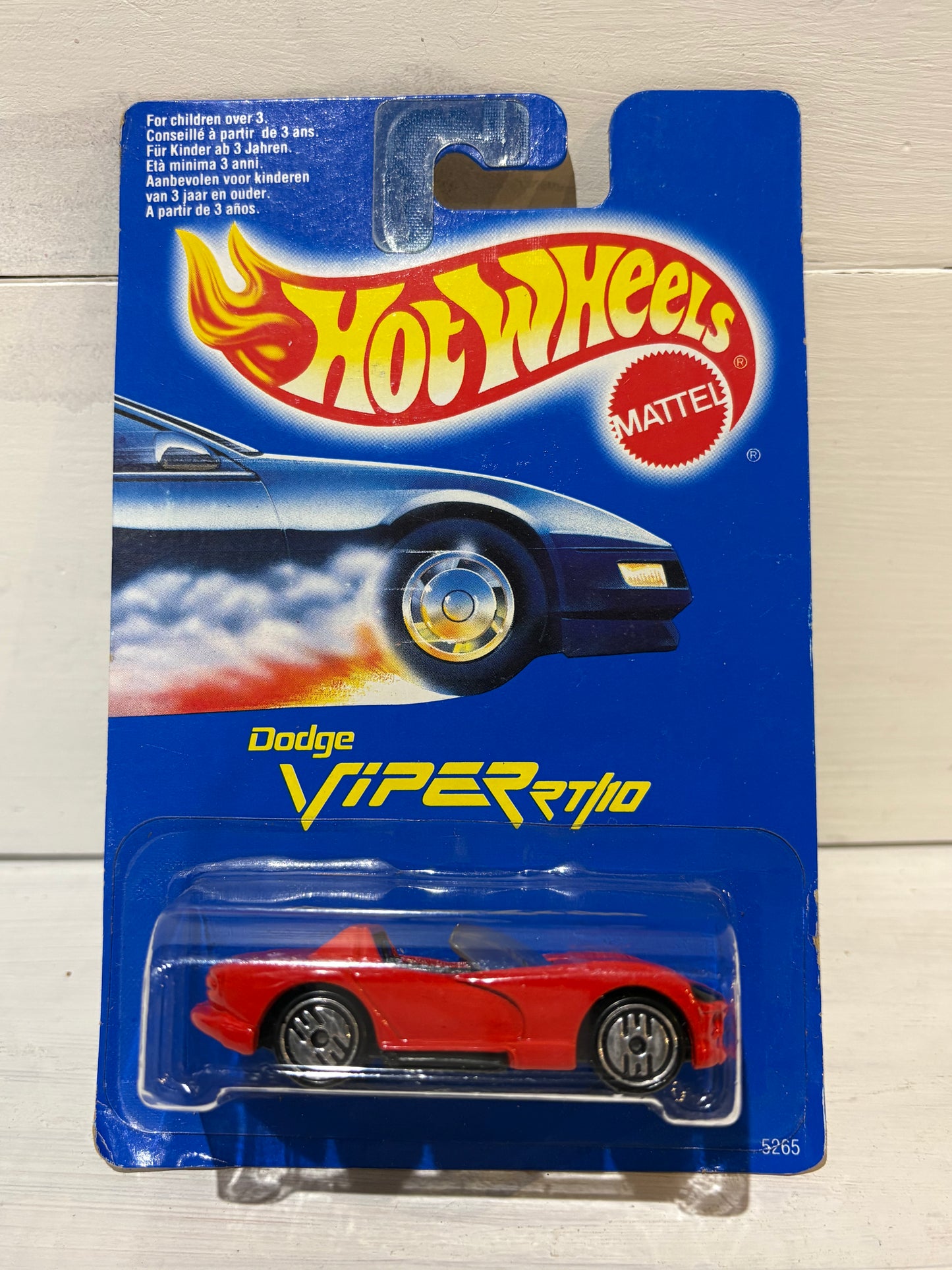 Hot Wheels - Dodge Viper RT/10 - Red with UH Wheels