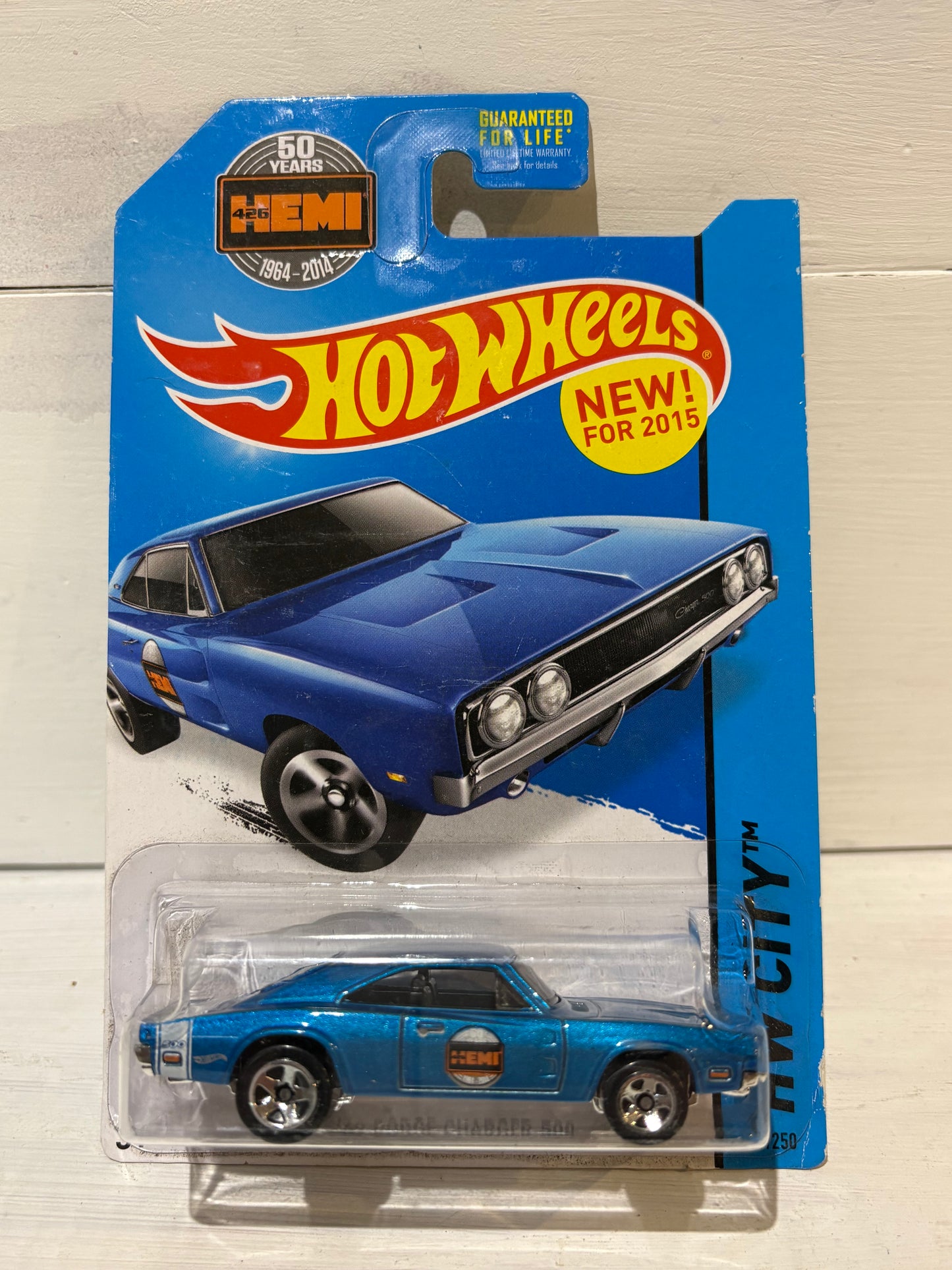 Hot Wheels - Dodge Charger 500 - HW City - Blue