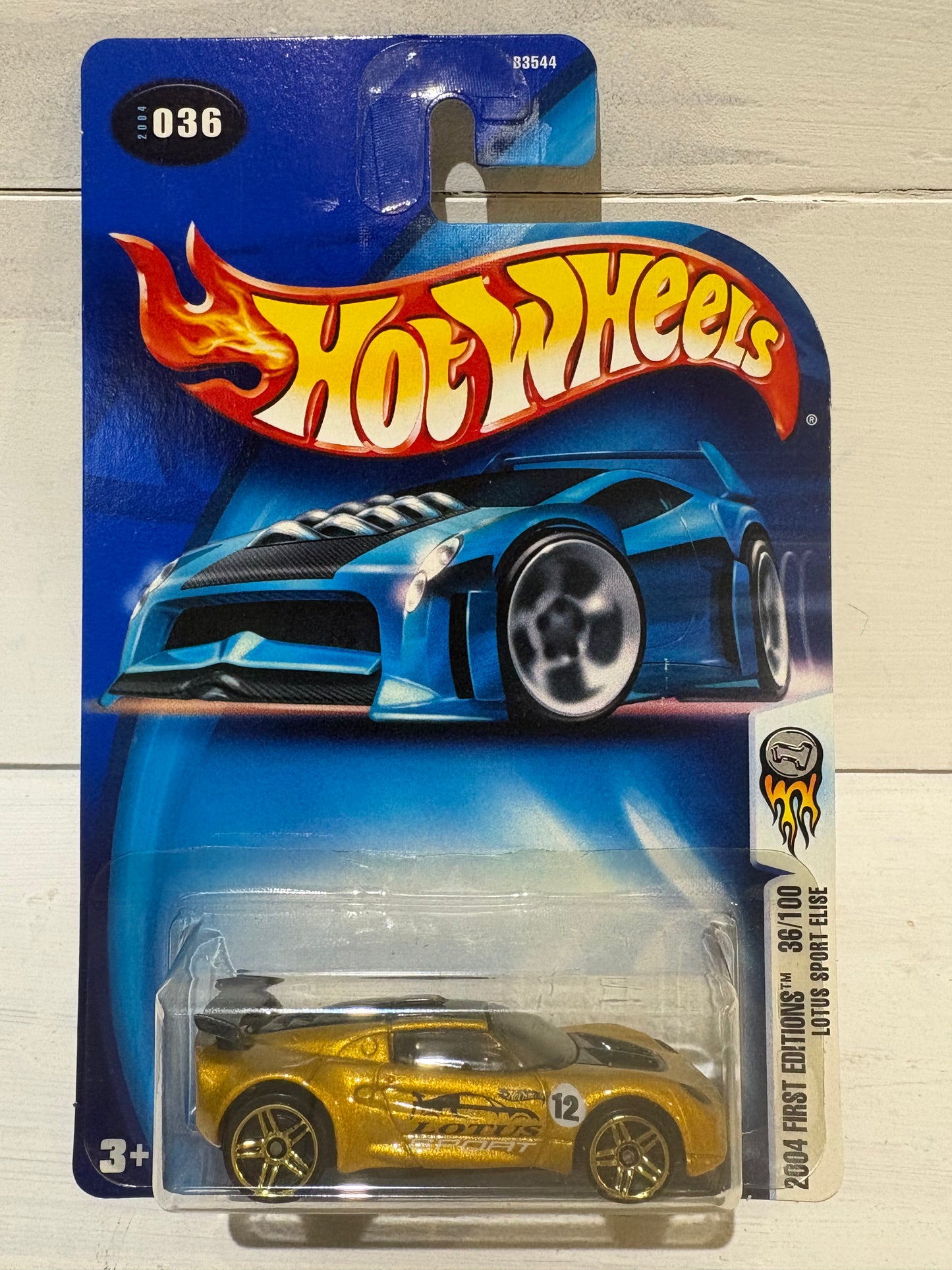 Hot Wheels - Lotus Sport Elise - 2004 First Editions - Gold