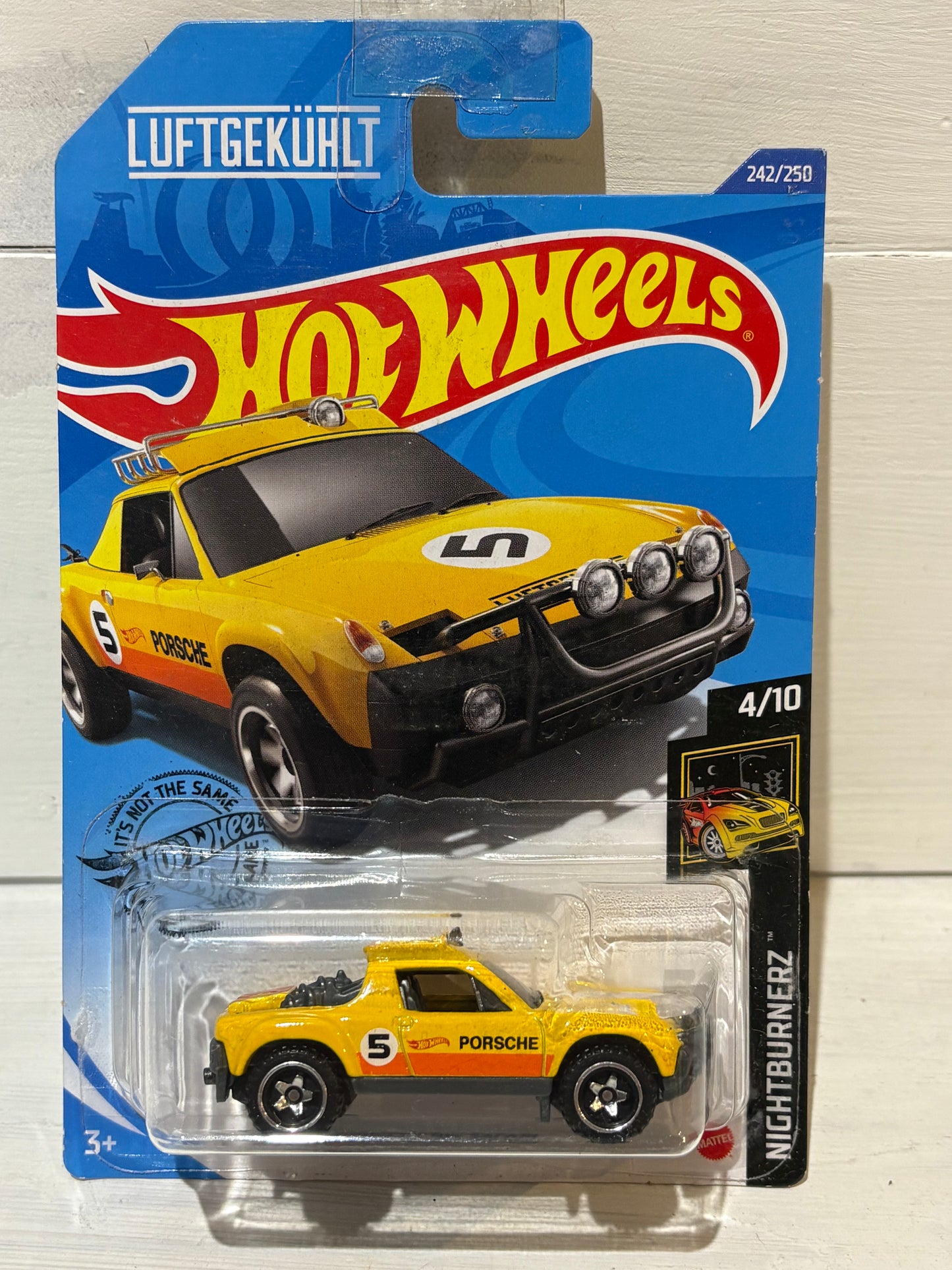 Hot Wheels - Porsche 914 Safari - Nightburnerz - Yellow
