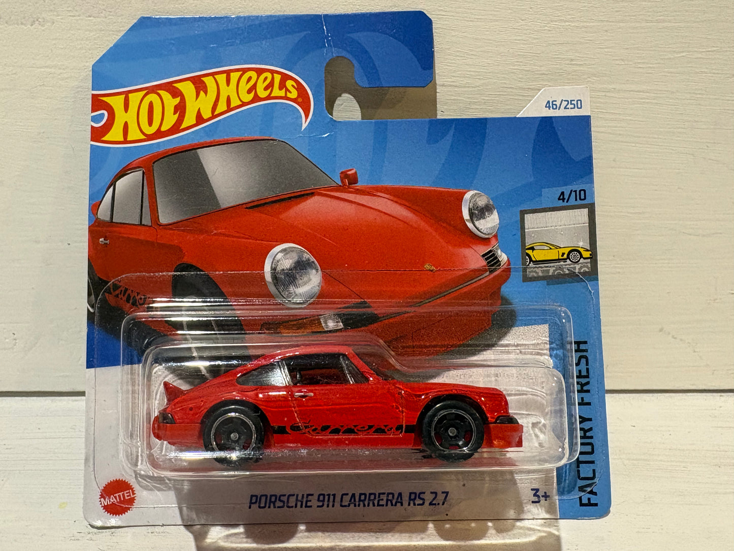 Hot Wheels - Porsche 911 Carrera RS 2.7 - Factory Fresh - Red
