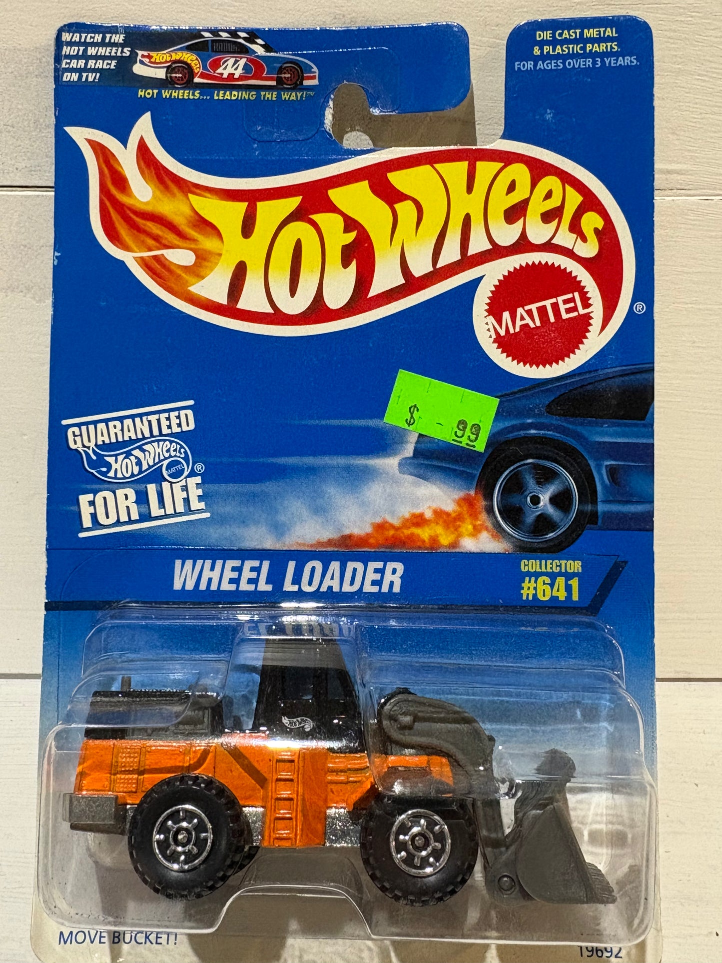 Hot Wheels - Wheel Loader - Orange - Collector #641