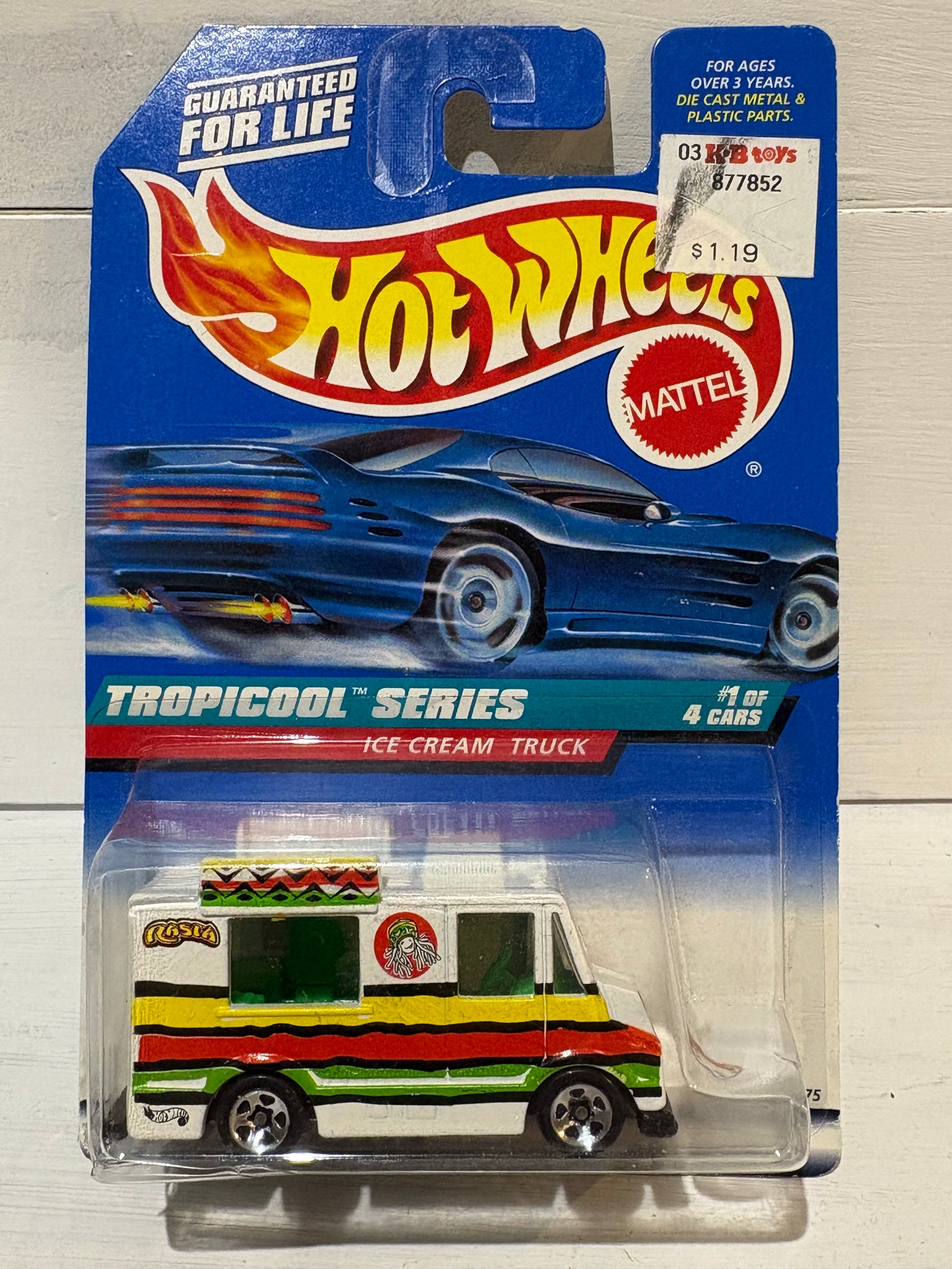 Hot Wheels - Ice Cream Truck - Tropicool Series