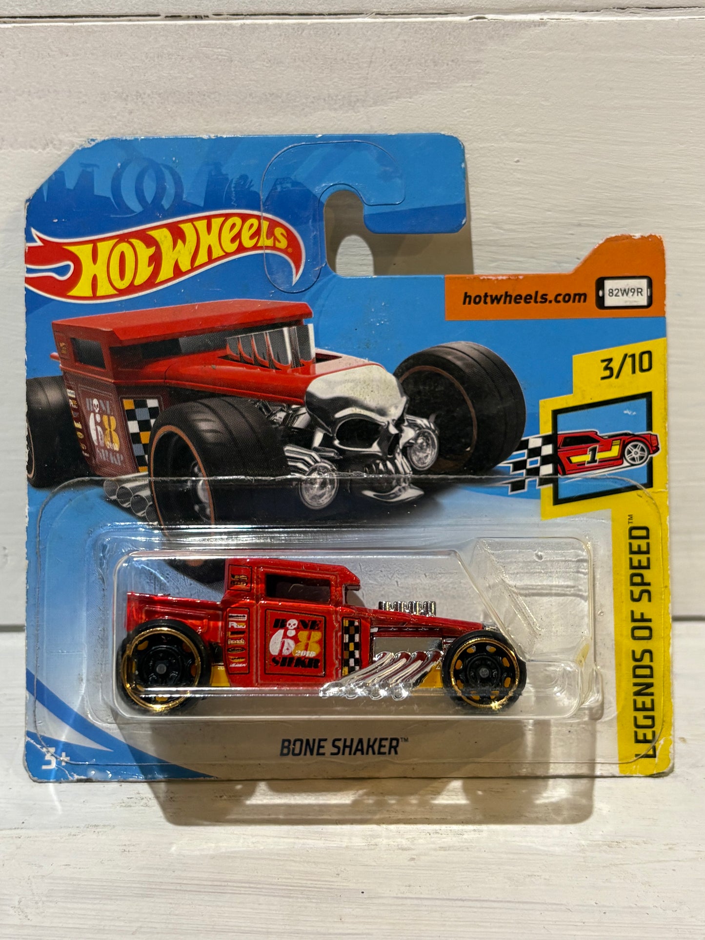 Hot Wheels - Bone Shaker - Legends of Speed - Red