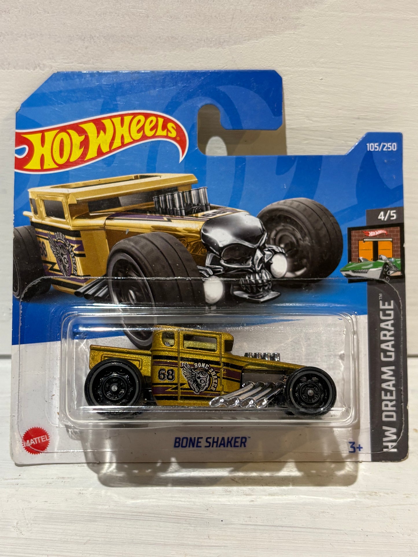 Hot Wheels - Bone Shaker - HW Dream Garage - Gold