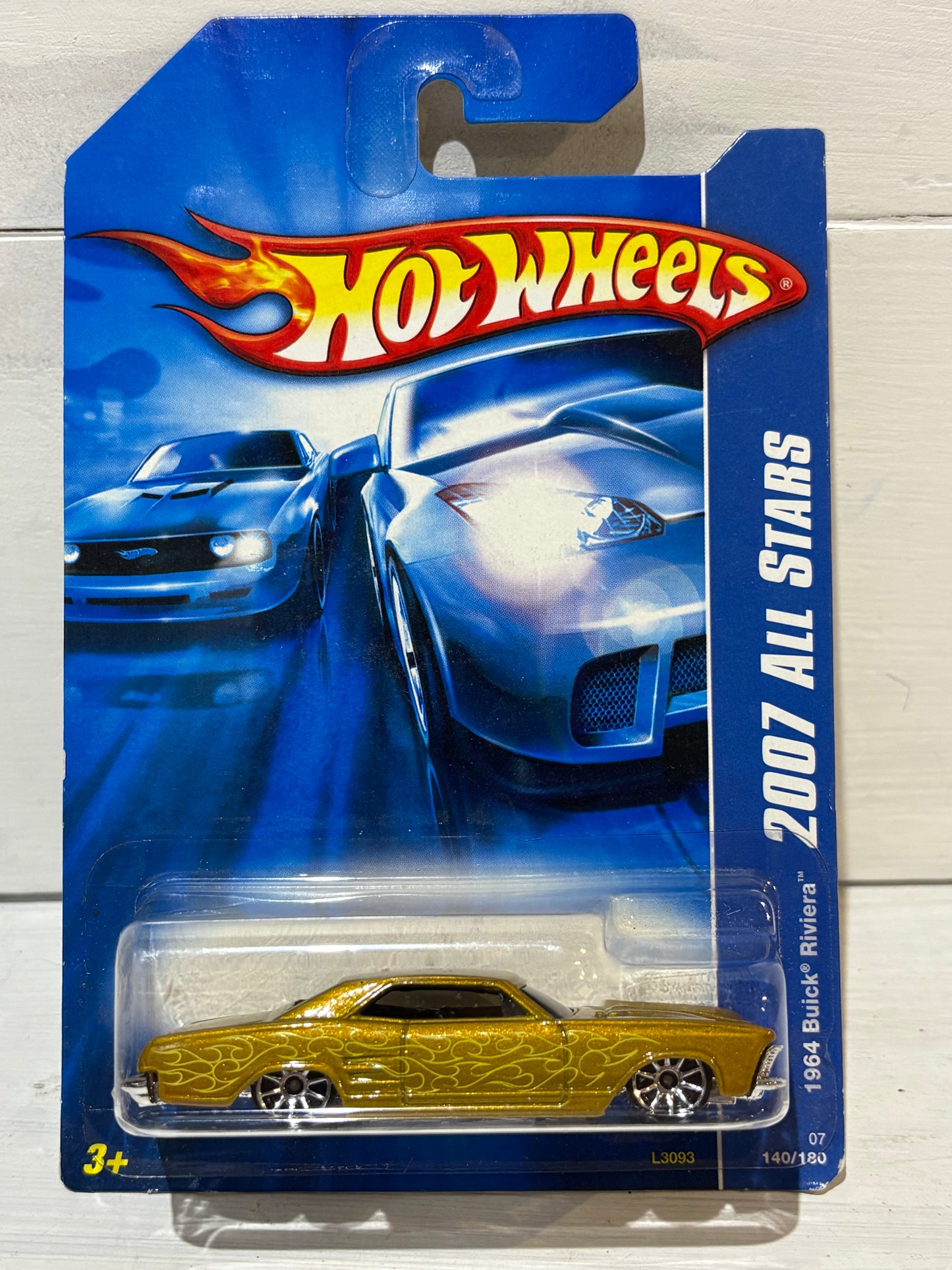 Hot Wheels - 1964 Buick Riviera - 2007 All Stars - Gold