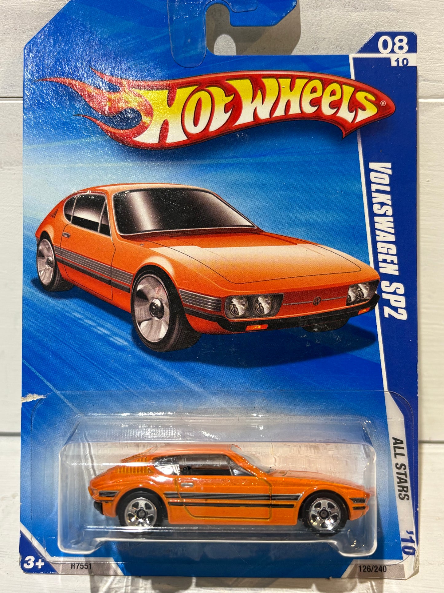 Hot Wheels - Volkswagen SP2 Coupe - All Stars ‘10 - Orange
