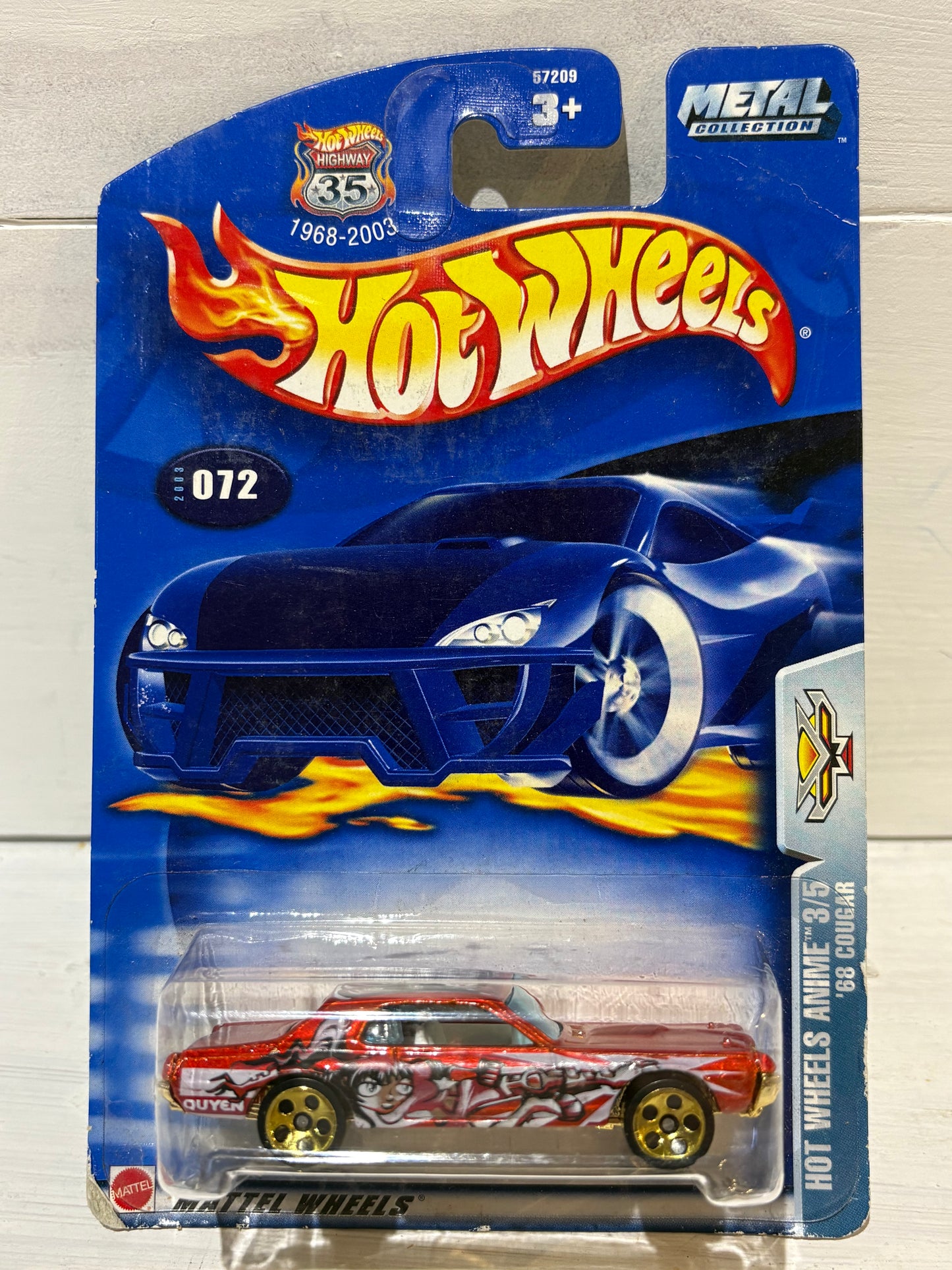 Hot Wheels - ‘68 Cougar - Hot Wheels Anime - Quyen
