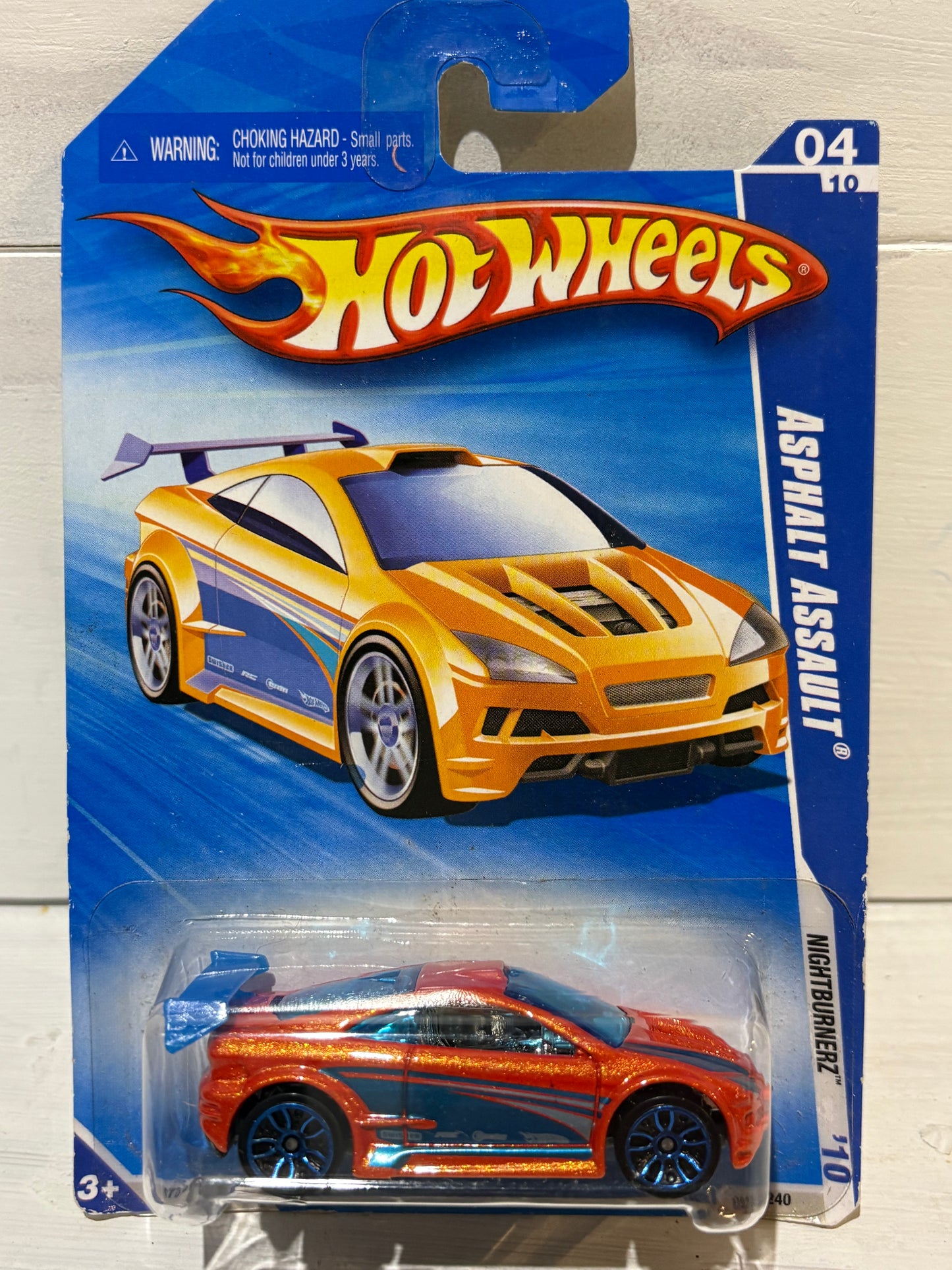 Hot Wheels - Asphalt Assault - Nightburnerz ‘10 - Orange