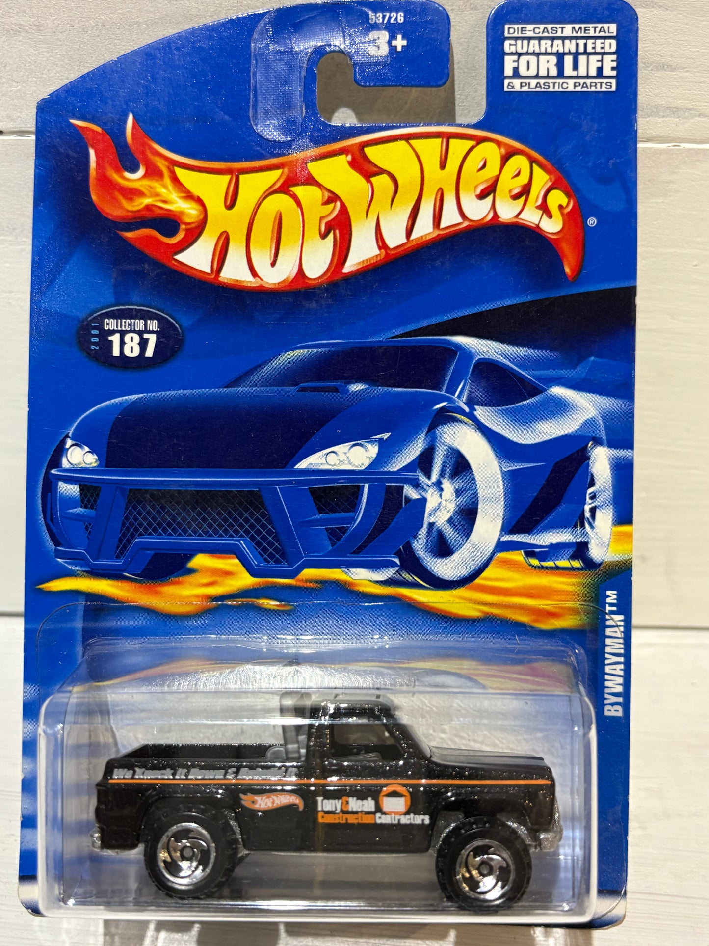 Hot Wheels - Bywayman - Collector # 187 - Black