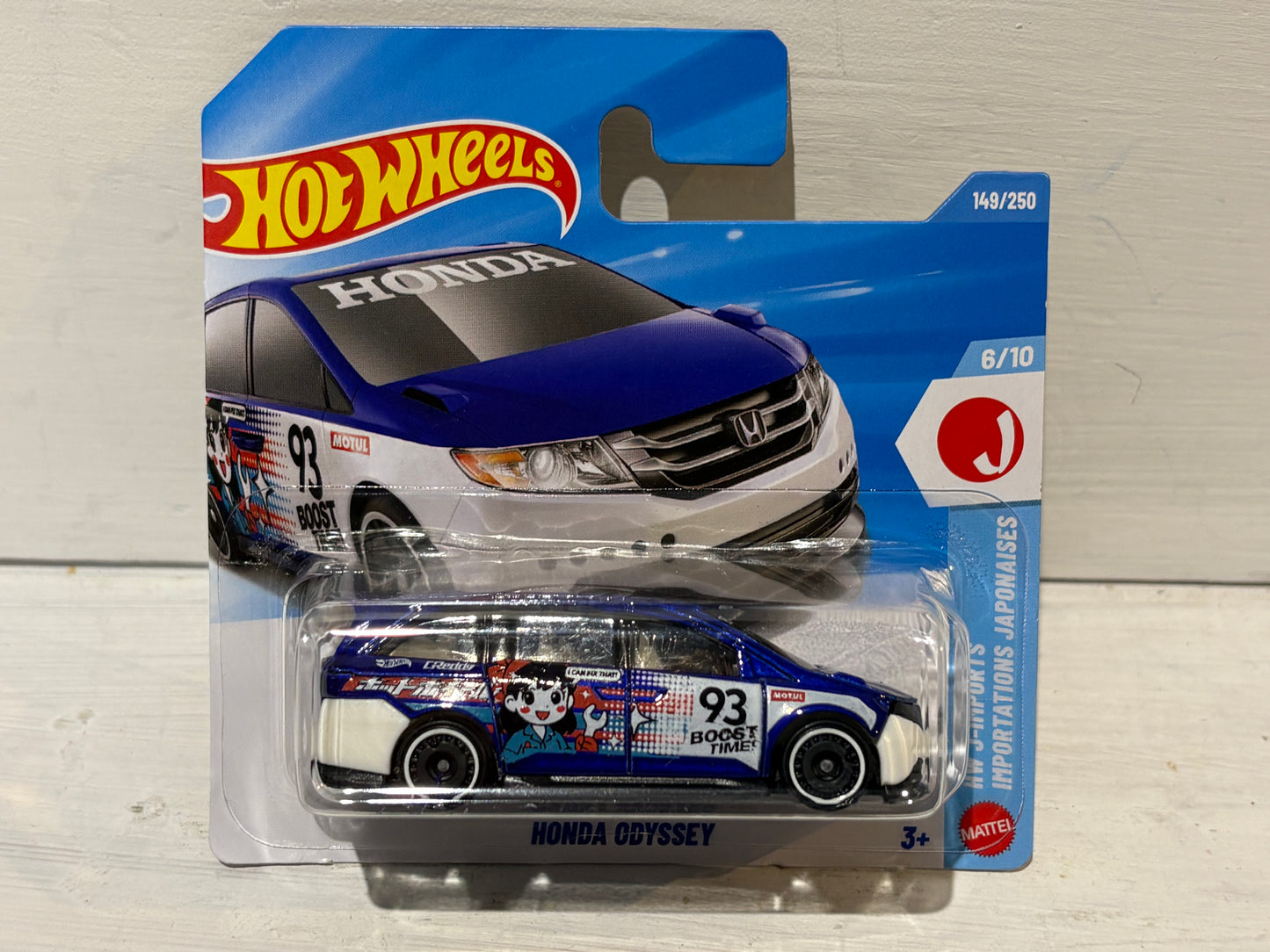 Hot Wheels - Honda Odyssey - HW J-Imports - Blue