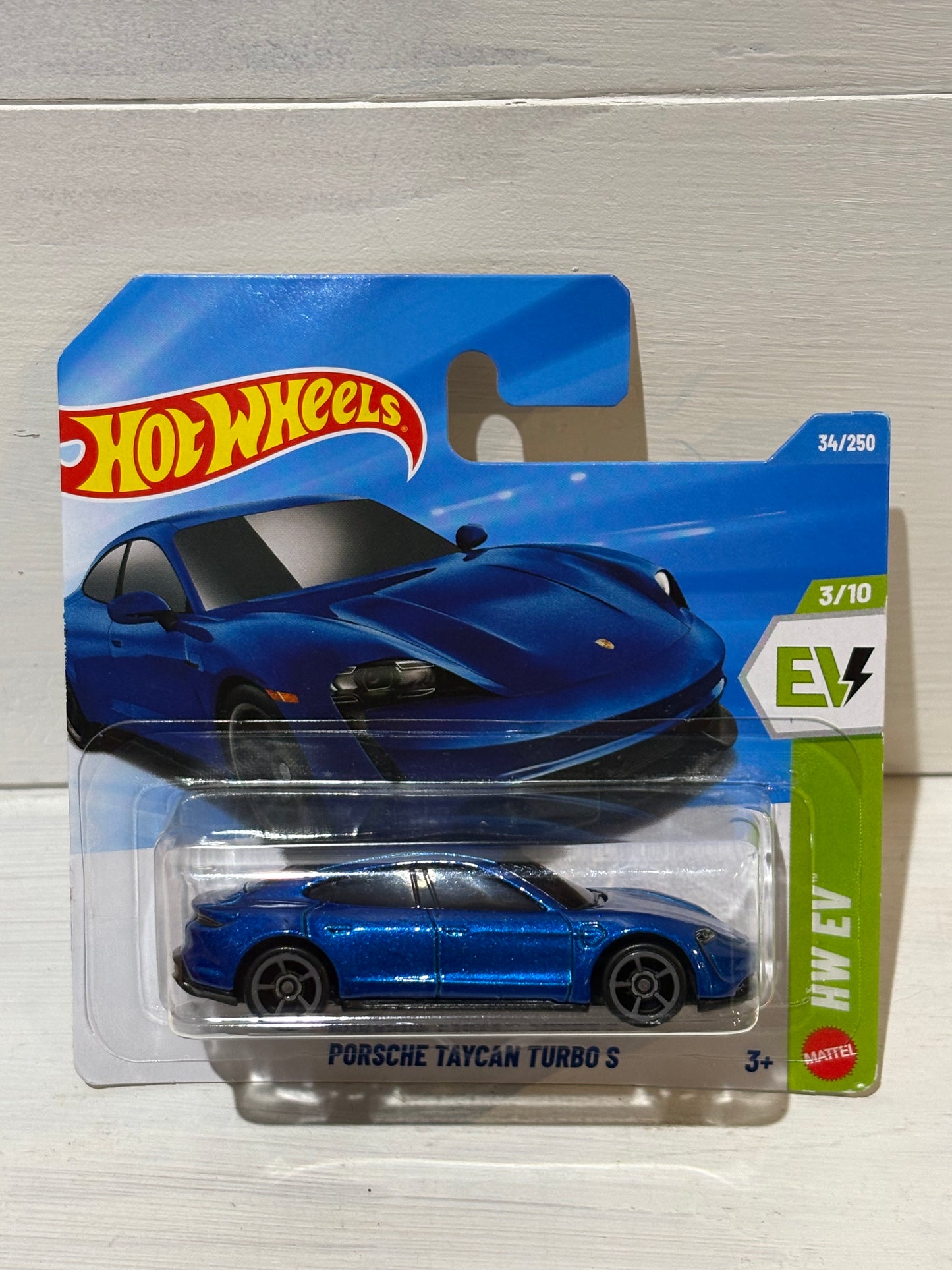 Hot Wheels - Porsche Taycan Turbo S - HW EV - Blue