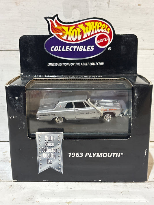 Hot Wheels Collectibles - 1963 Plymouth - Silver