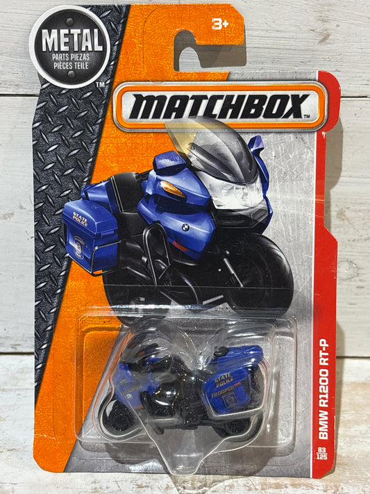 Matchbox - BMW R1200 RT-P - Blue - State Police Trooper