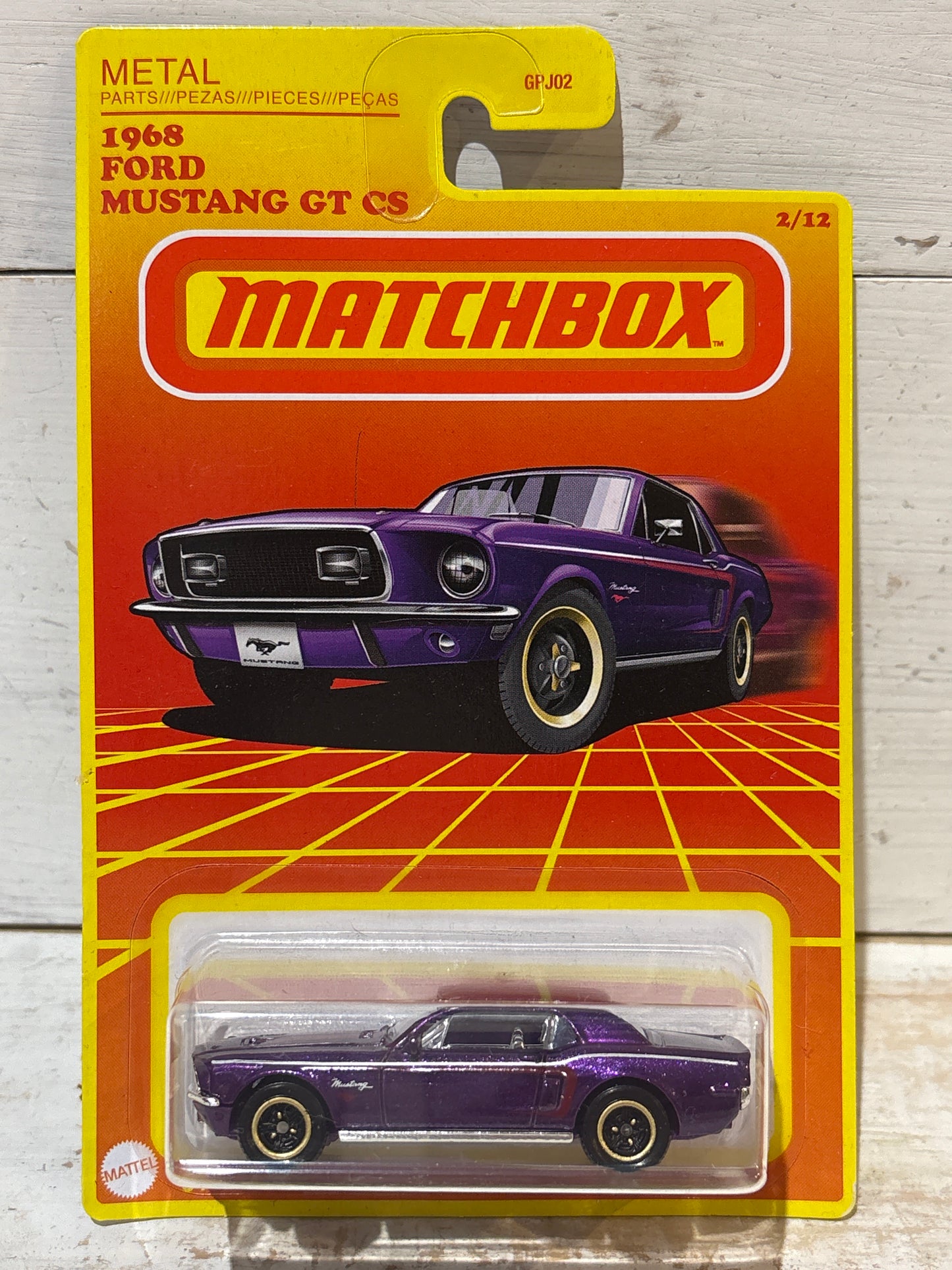 Matchbox Retro Series - 1968 Ford Mustang GT CS