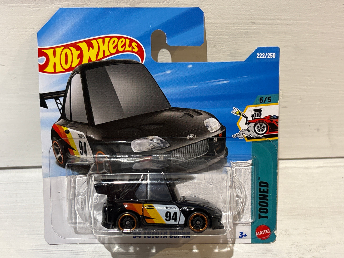 Hot Wheels - ‘94 Toyota Supra - Black - Tooned