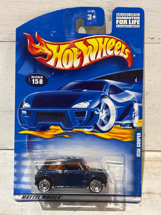 Hot Wheels - Mini Cooper - Metallic Blue