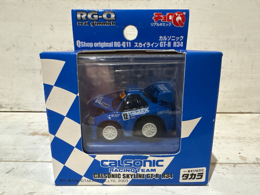Choro-Q - Calsonic Skyline GT-R R34 - RG-Q