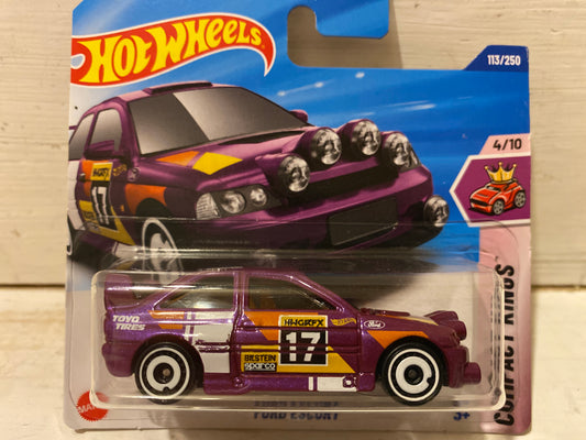 Hot Wheels - Ford Escort - Purple
