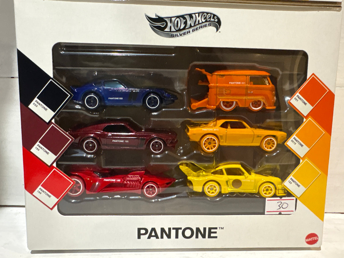 Hot Wheels Silver Series - Pantone 186 Gift Set