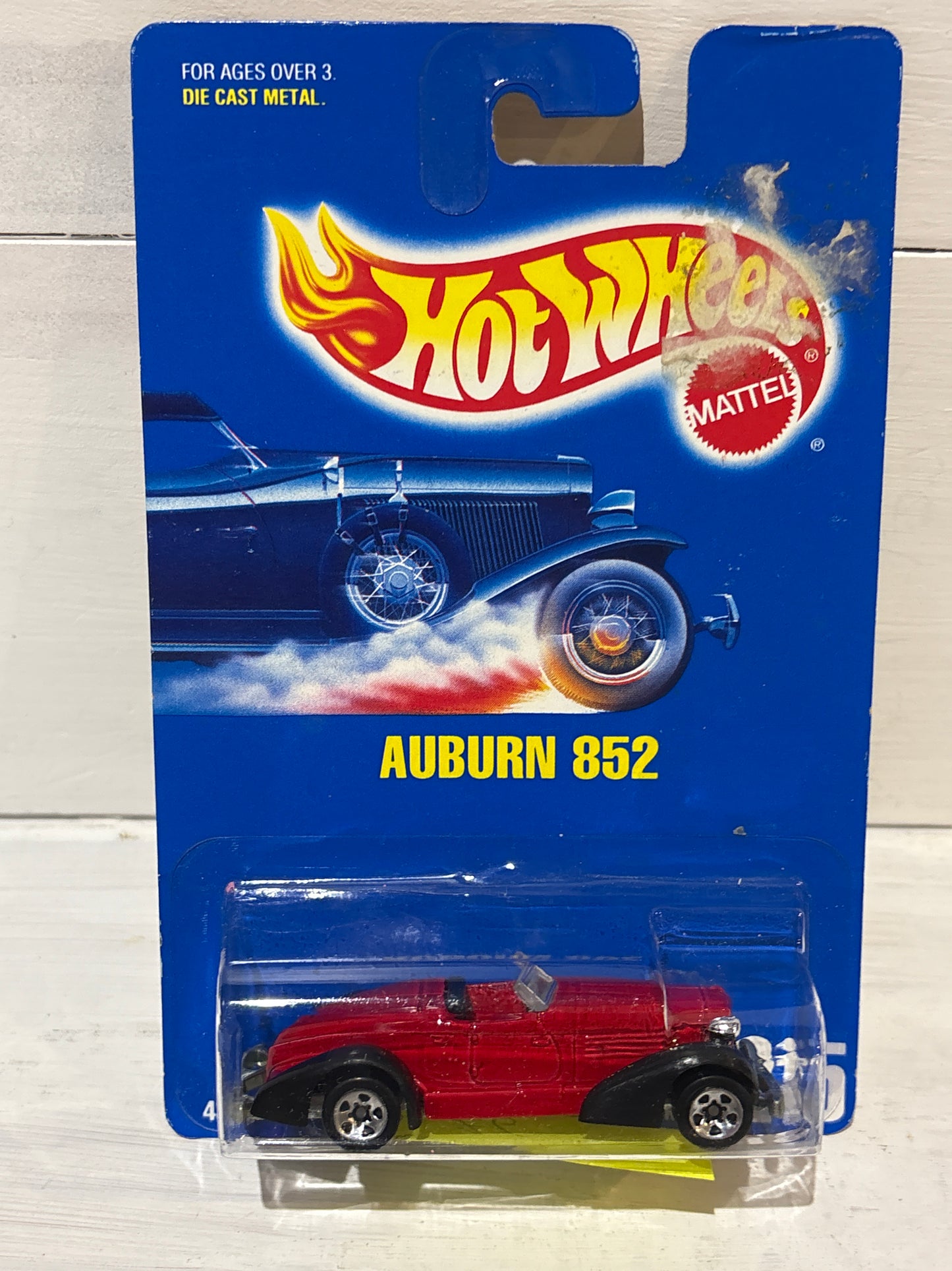 Hot Wheels - Auburn 852 - Red with 5sp wheels