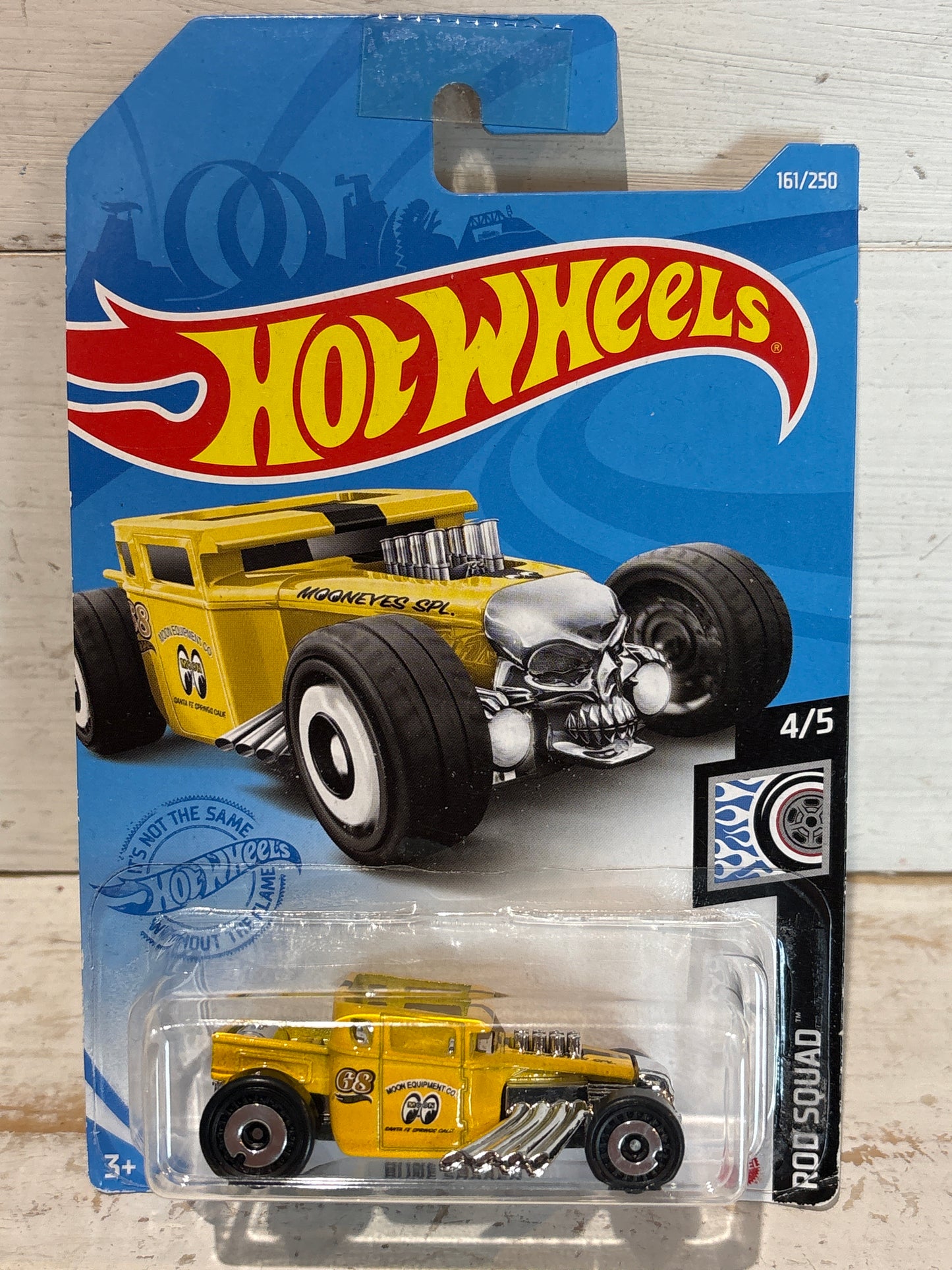 Hot Wheels - Boneshaker - Rod Squad - Yellow