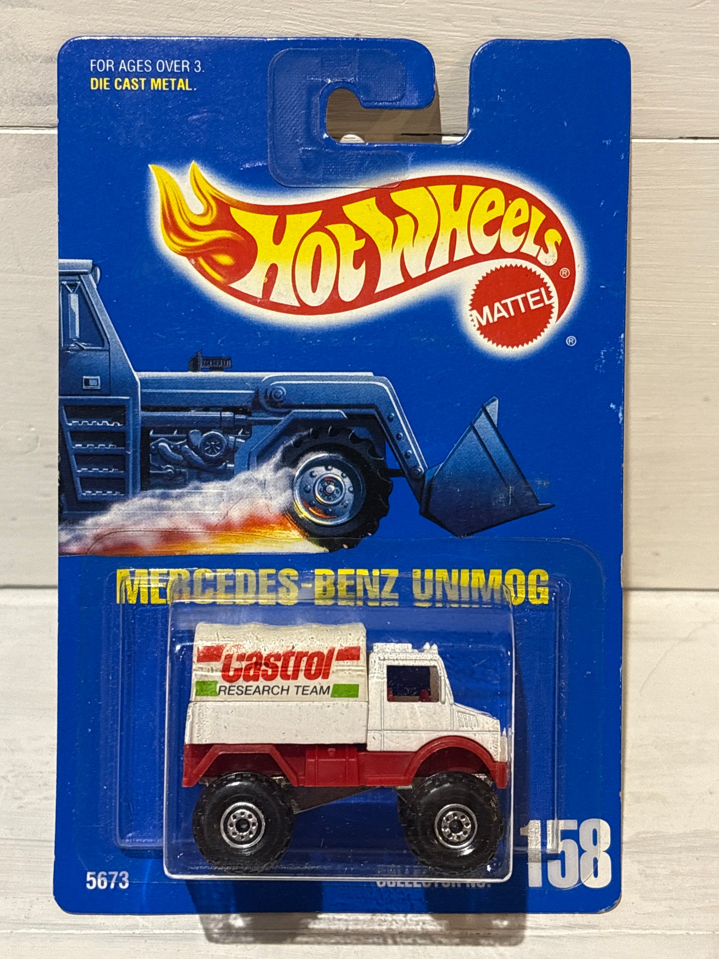 Hot Wheels - Mercedes-Benz Unimog - Castrol Research Team