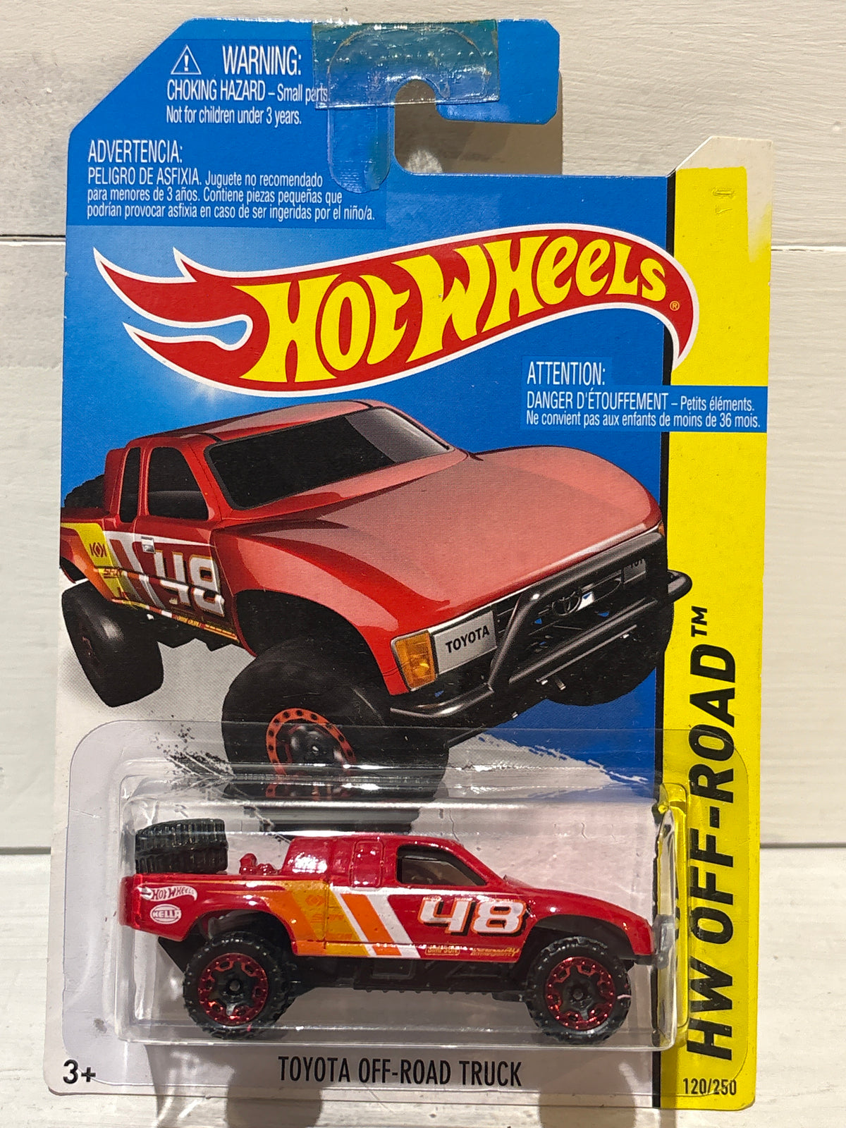 Hot Wheels - Toyota Off Road Truck - HW Off-Road - Red