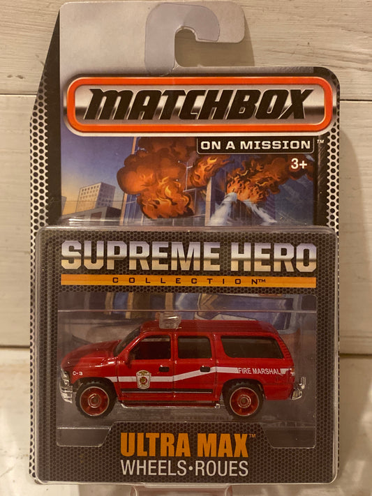 Matchbox Supreme Hero - Chevy Suburban Fire Marshal