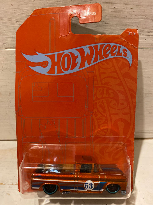 Hot Wheels - Custom ‘62 Chevy Pickup - Orange & Blue