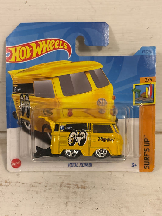 Hot Wheels - Kool Kombi - Surf’s Up Mooneyes - Yellow
