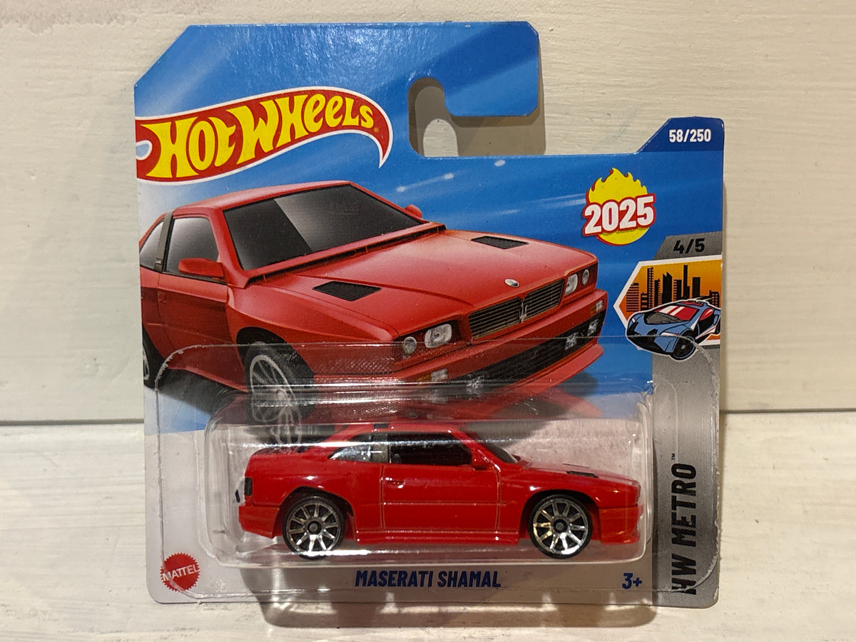 Hot Wheels - Maserati Shamal - HW Metro - Red