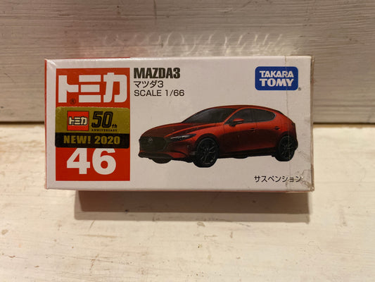Tomica - 46 Mazda 3 - red