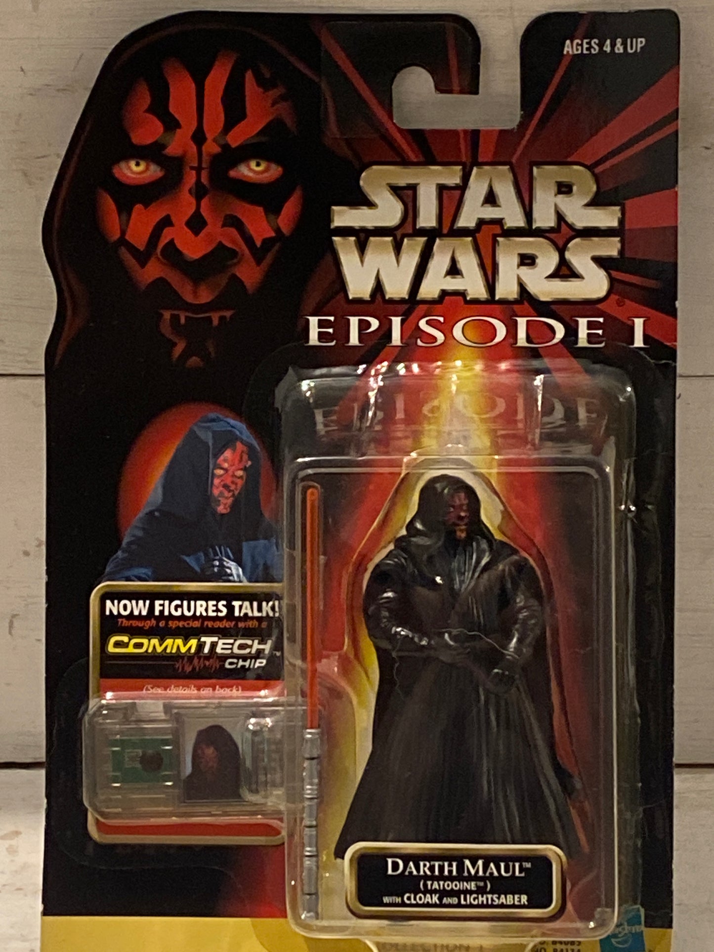 Star Wars Episode 1 - Darth Maul (Tatooine) with cloak & Lightsaber