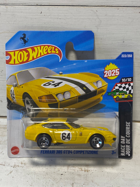 Hot Wheels - Ferrari 365 GTB4 Competizione - Yellow