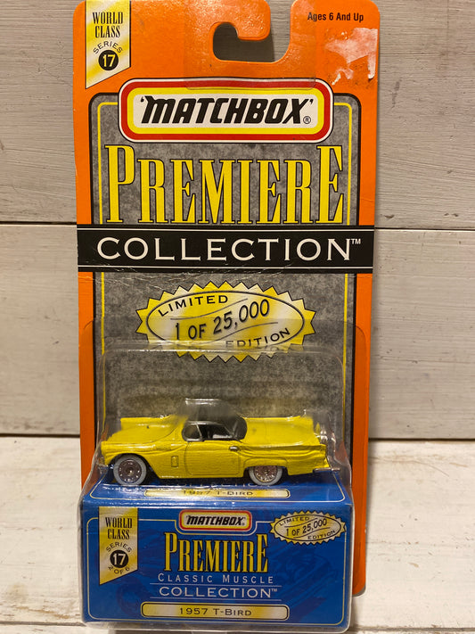 Matchbox Premiere Collection - 1957 T-Bird - Yellow