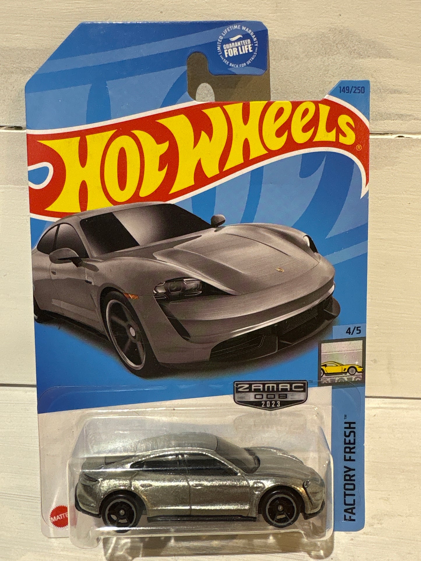 Hot Wheels - Porsche Taycan Turbo S - Factory Fresh - ZAMAC