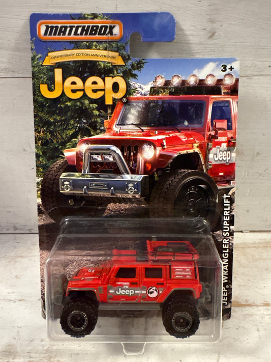Matchbox - Jeep Wrangler Superlift - Anniversary Edition Series