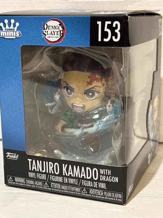 Funko Minis - Demon Slayer - Tanjiro Kamado with Dragon #153