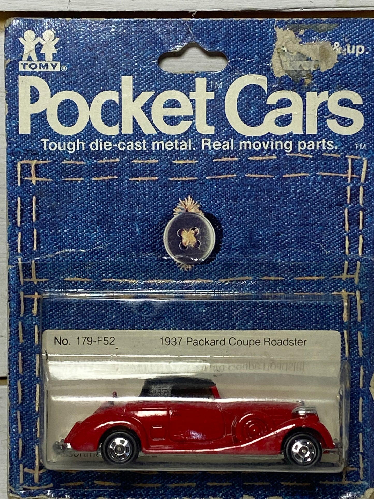 Tomy Pocket Cars 1937 Packard Coupe Roadster