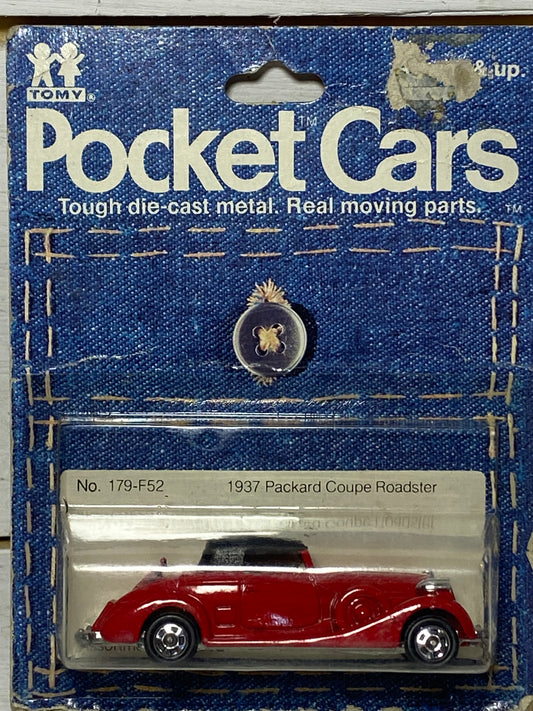 Tomy Pocket Cars 1937 Packard Coupe Roadster