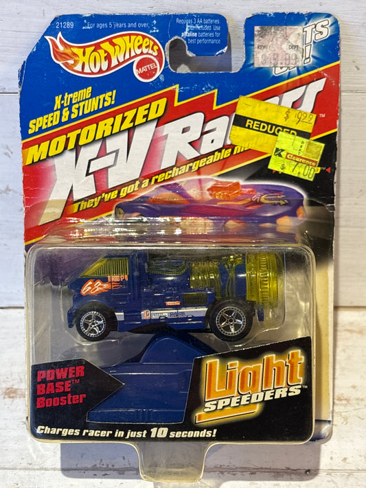 Hot Wheels X-V Racers - Light Speeders - Turbo Glo